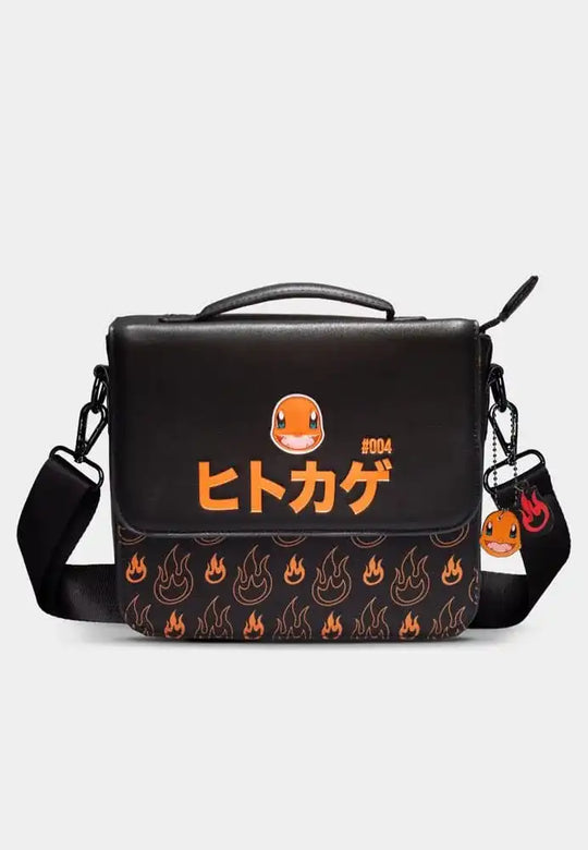 Pokemon PU Leder Umhängetasche Charmander - Smalltinytoystore