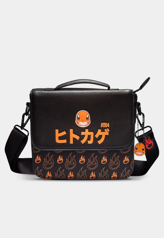 Pokemon PU Leder Umhängetasche Charmander - Smalltinytoystore