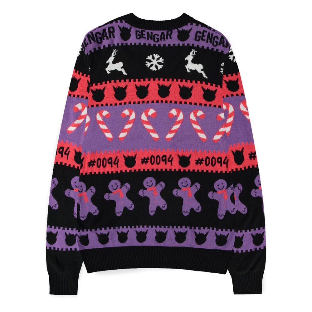Pokémon Pullover Gengar (Christmas Jumper) Größe L - Smalltinytoystore