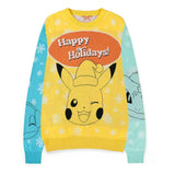 Pokémon Pullover Pikachu, Bulbasaur, Squirtle & Charmender (Christmas Jumper) Größe M - Smalltinytoystore