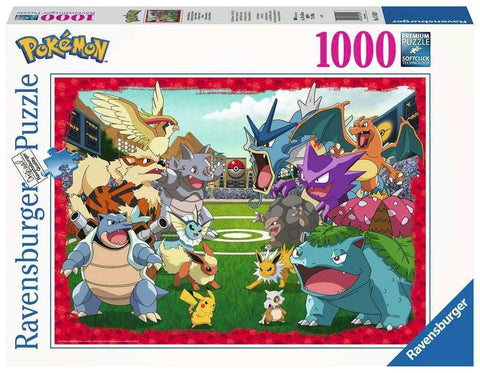 Pokémon Puzzle Kräftemessen (1000 Teile) - Smalltinytoystore