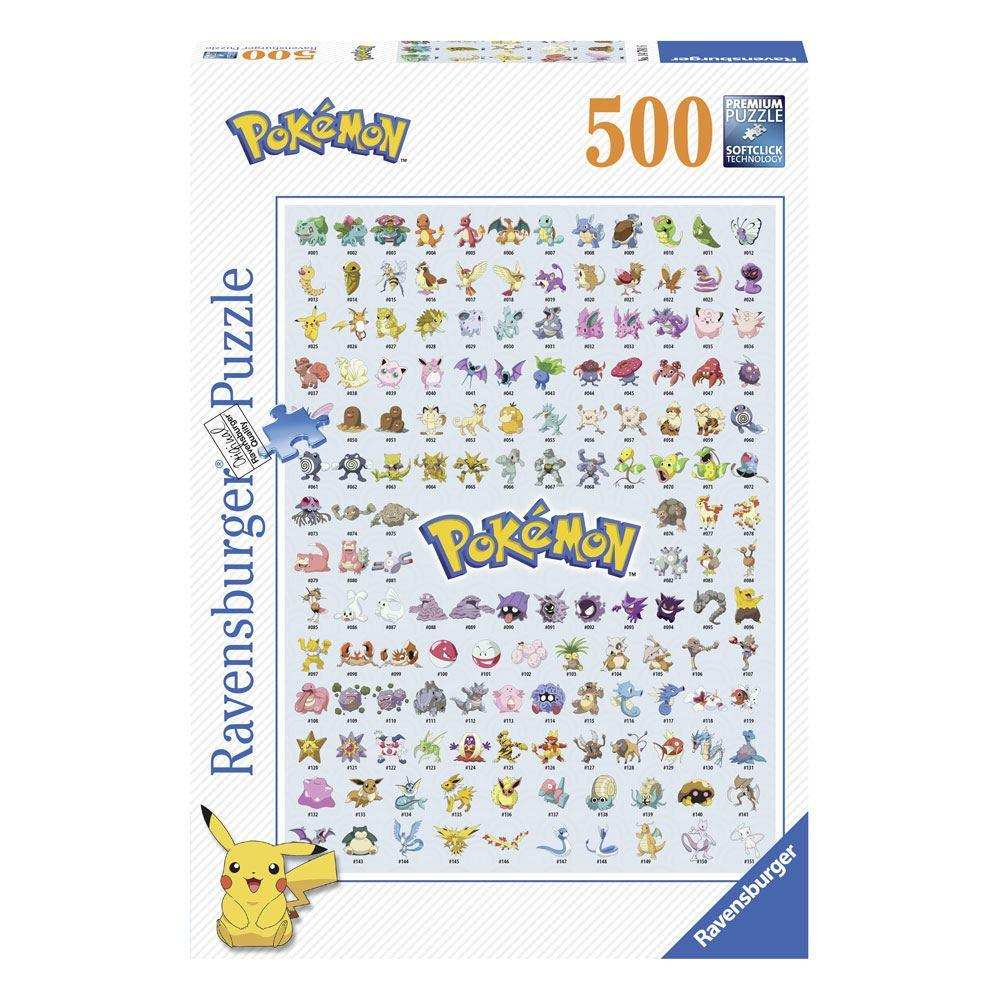 Pokémon Puzzle Pokémon Pokédex (500 Teile) - Smalltinytoystore