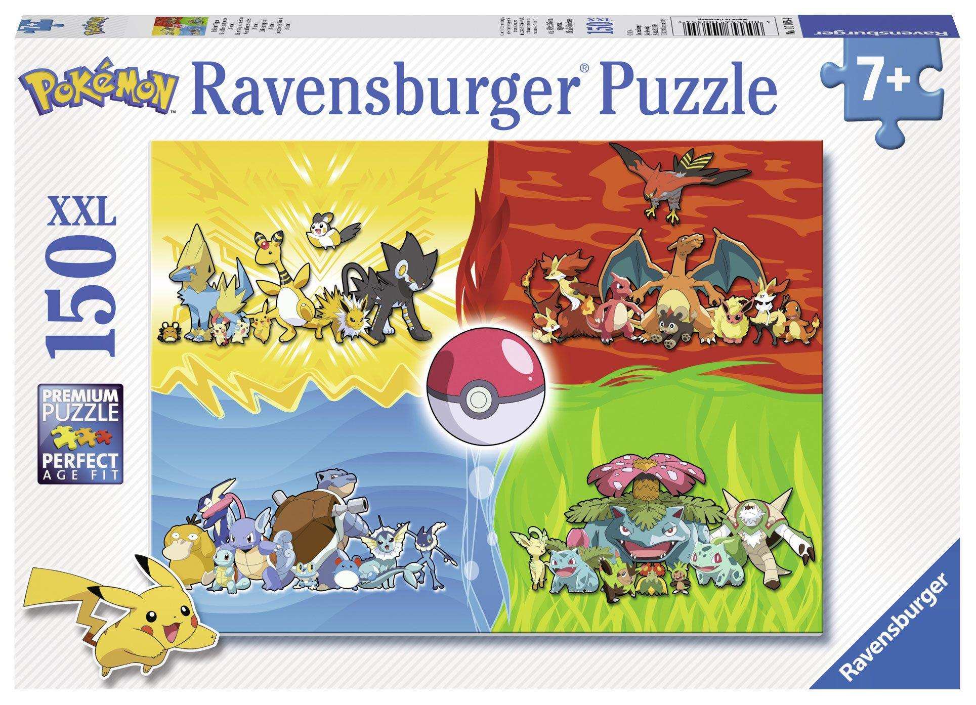 Pokémon Puzzle Pokémon Typen (150 Teile) - Smalltinytoystore