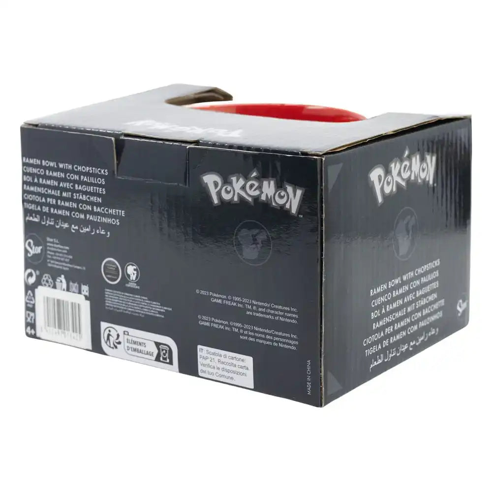 Pokémon Ramen-Schüssel mit Stäbchen Face - Smalltinytoystore