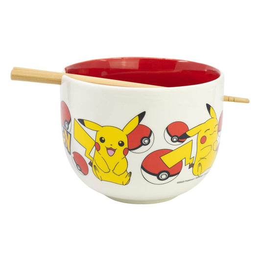 Pokémon Ramen-Schüssel mit Stäbchen Face - Smalltinytoystore