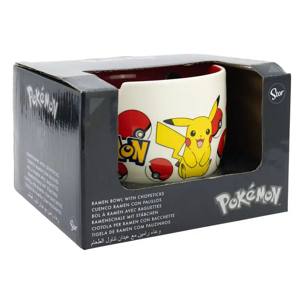 Pokémon Ramen-Schüssel mit Stäbchen Face - Smalltinytoystore
