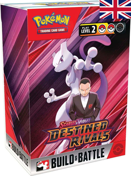Pokémon Scarlet & Violet 10 Destined Rivals Build and Battle Box Display (10) *Englische Version* - Smalltinytoystore