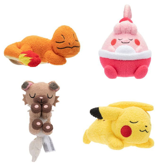 Pokémon Schlafende Plüschfigur Version 5 12 cm Sortiment (9) - Smalltinytoystore