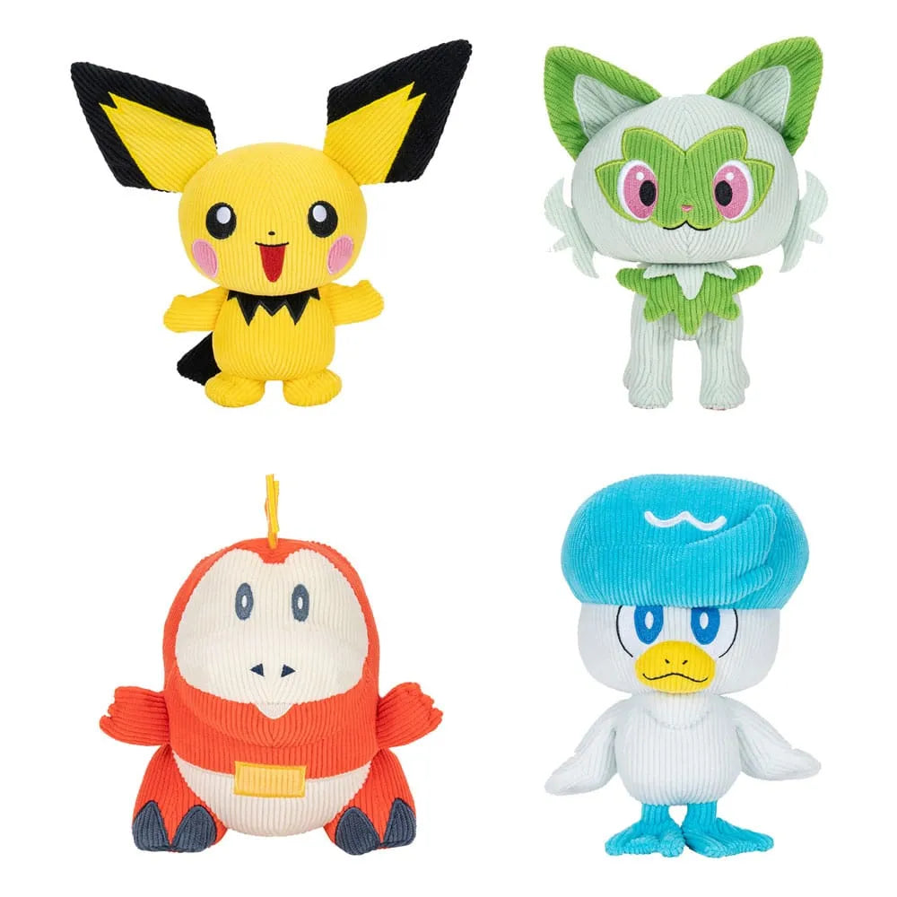 Pokémon Select Plüschfiguren Corduroy 20 cm Sortiment (6) - Smalltinytoystore