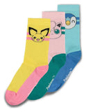 Pokémon Socken 3er-Pack Crew 35-38