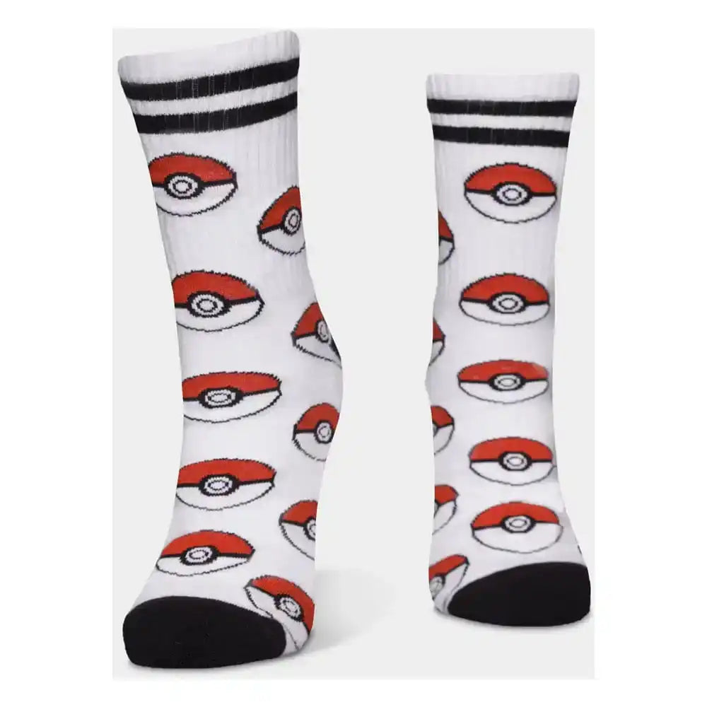 Pokemon Socken 3er-Pack Pikachu Pokeball 43-46 - Smalltinytoystore