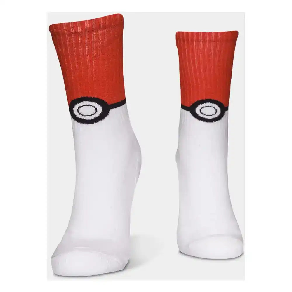 Pokemon Socken 3er-Pack Pikachu Pokeball 43-46 - Smalltinytoystore