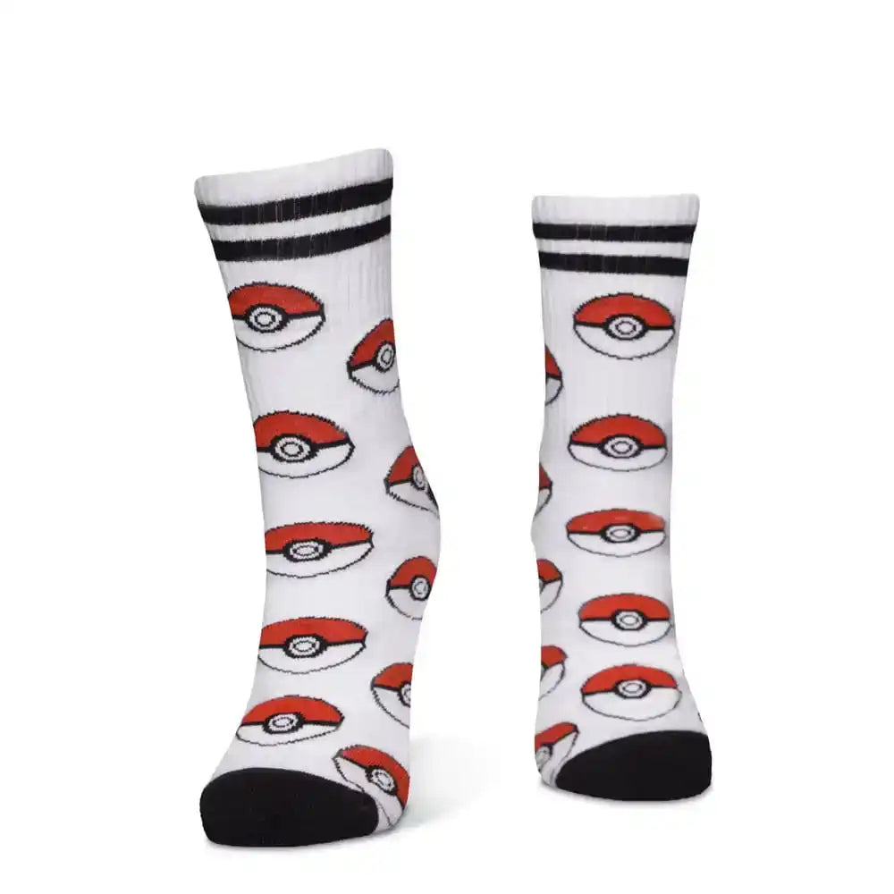 Pokemon Socken 3er-Pack Pikachu Pokeball 43-46 - Smalltinytoystore