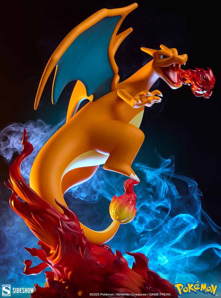 Pokémon Statue Glurak 47 cm - Smalltinytoystore