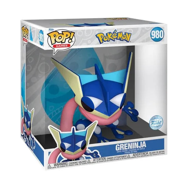 Pokemon Super Sized Jumbo POP! Vinyl Figur Greninja 25 cm - Smalltinytoystore