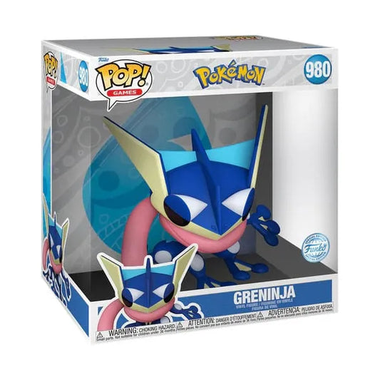 Pokemon Super Sized Jumbo POP! Vinyl Figur Greninja 25 cm - Smalltinytoystore