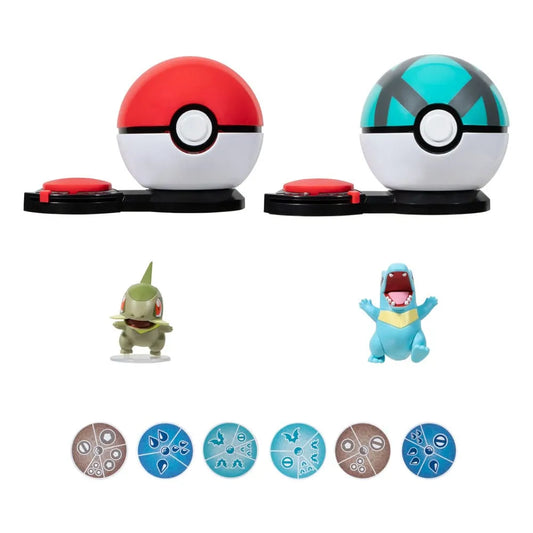 Pokémon Surprise Attack Game Milza & Pokéball vs. Karnimani & Netzball - Smalltinytoystore