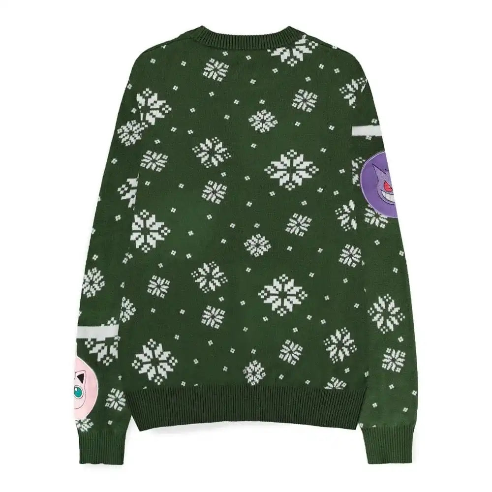 Pokémon Sweatshirt Christmas Jumper Xmas Balls Größe M - Smalltinytoystore