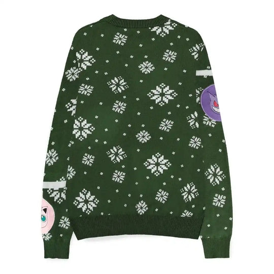 Pokémon Sweatshirt Christmas Jumper Xmas Balls Größe M - Smalltinytoystore