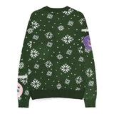Pokémon Sweatshirt Christmas Jumper Xmas Balls Größe M - Smalltinytoystore