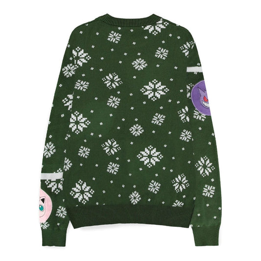 Pokémon Sweatshirt Christmas Jumper Xmas Balls Größe M - Smalltinytoystore