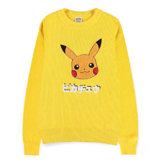 Pokémon Sweatshirt Fun Jumper Pikachu Größe M - Smalltinytoystore