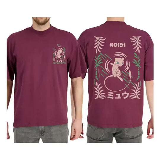 Pokémon T-Shirt Bordeaux Mew Größe L