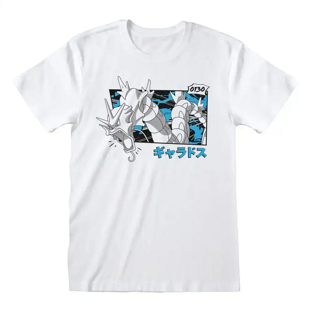 Pokémon T-Shirt Garados Katakana Größe M - Smalltinytoystore