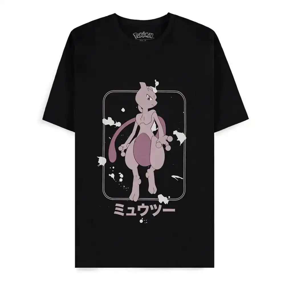Pokémon T-Shirt Mewtu - Smalltinytoystore