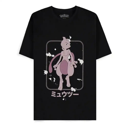 Pokémon T-Shirt Mewtu - Smalltinytoystore