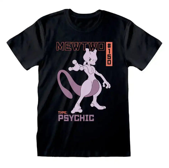 Pokemon T-Shirt Mewtwo - Smalltinytoystore