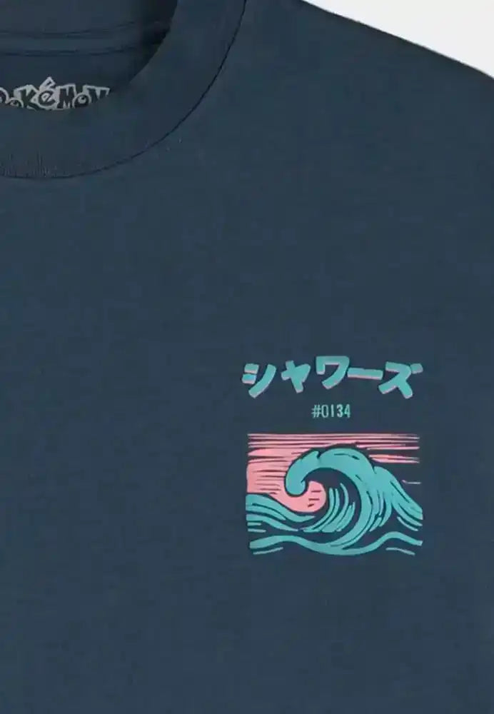 Pokémon T-Shirt Navy Aquana Größe M