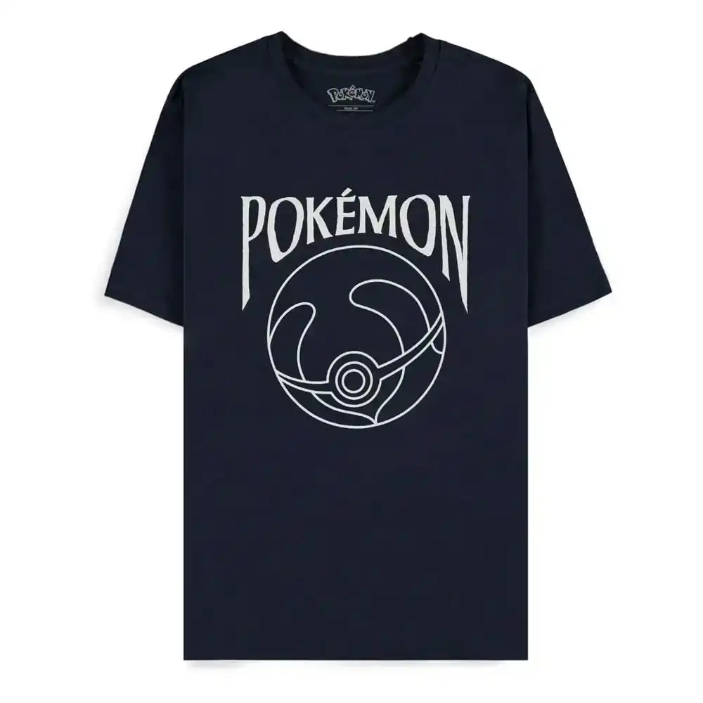 Pokémon T-Shirt Navy Heal Ball - Smalltinytoystore