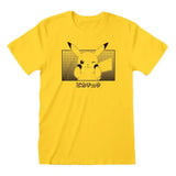 Pokemon T-Shirt Pikachu Katakana - Smalltinytoystore