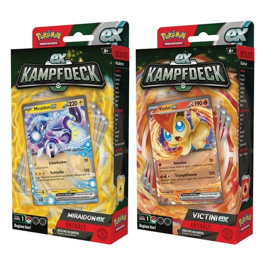 Pokémon TCG EX-Kampfdeck Juli 2024 Display (6) *Deutsche Version* - Smalltinytoystore