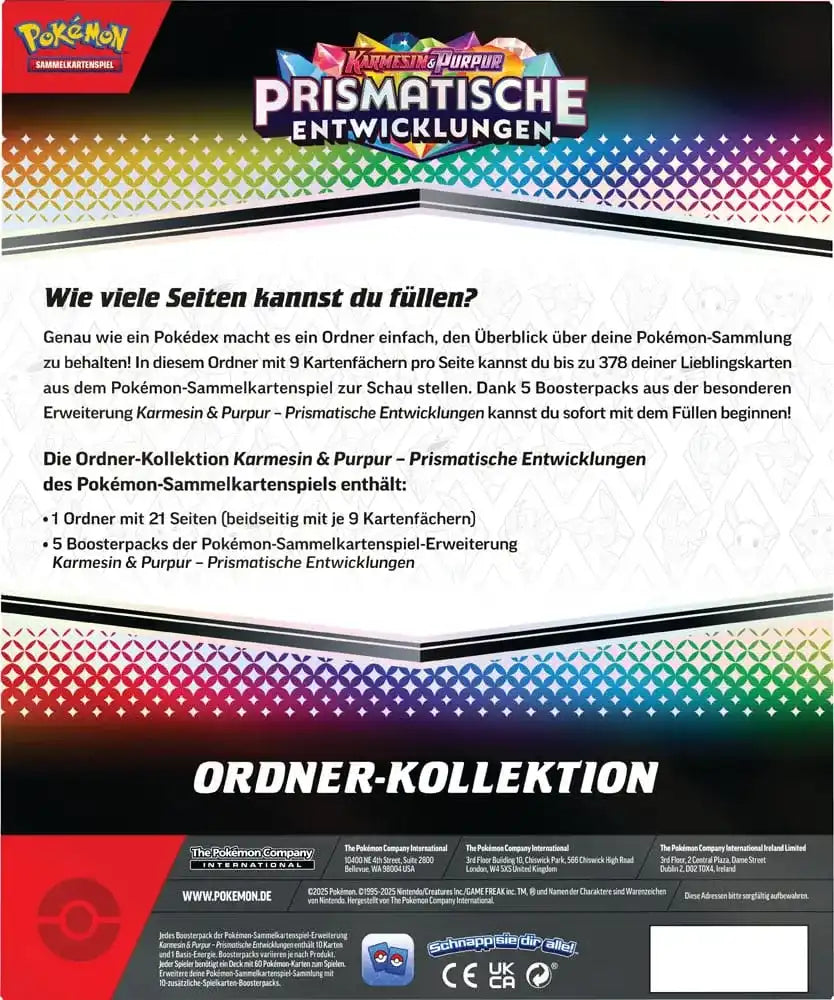 Pokémon TCG KP08.5 Binder-Kollektion *Deutsche Version* - Smalltinytoystore