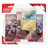 Pokémon TCG KP10 Karmesin & Purpur - Ewige Rivalen 3er-Pack Blister *Deutsche Version* - Smalltinytoystore