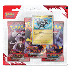 Pokémon TCG KP10 Karmesin & Purpur - Ewige Rivalen 3er-Pack Blister *Deutsche Version* - Smalltinytoystore