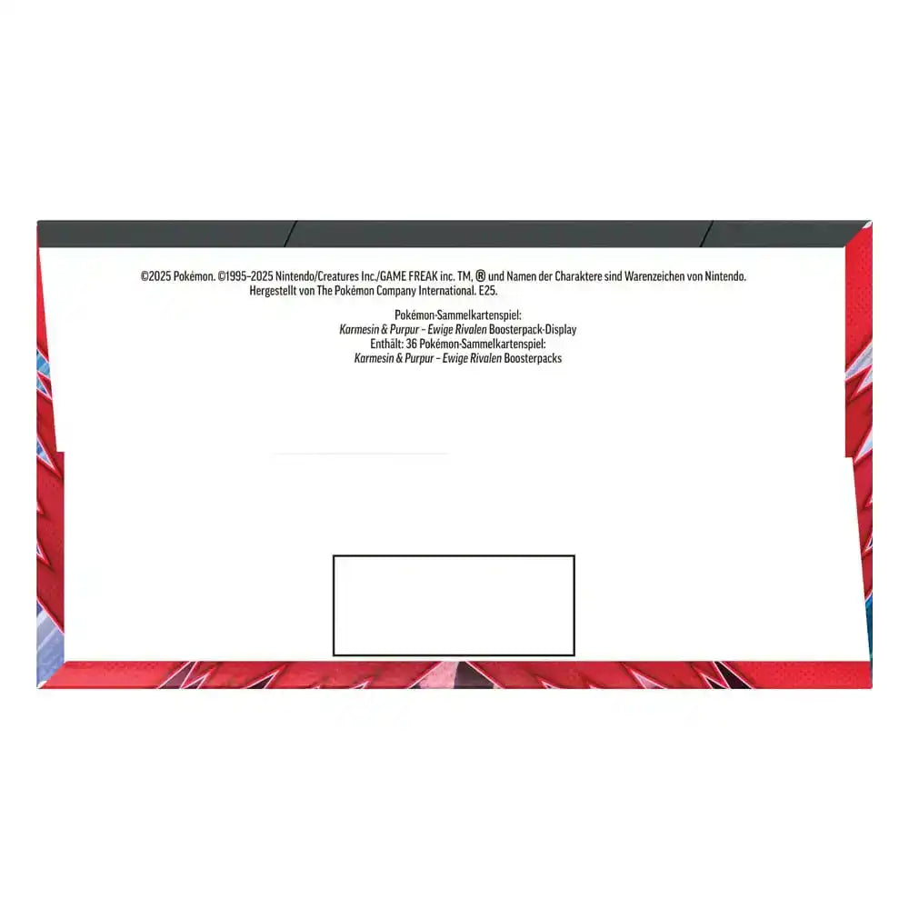 Pokémon TCG KP10 Karmesin & Purpur - Ewige Rivalen Booster Display (36) *Deutsche Version* - Smalltinytoystore