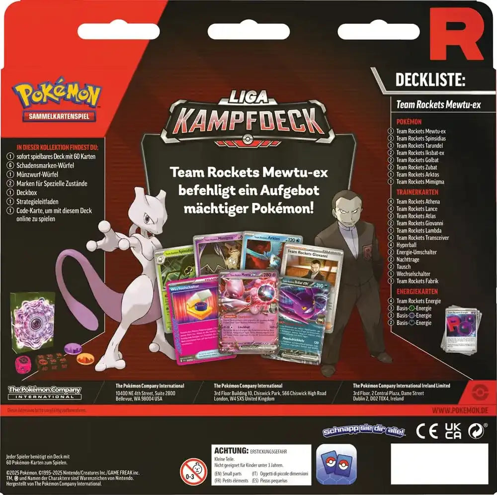 Pokémon TCG Liga Kampfdeck Spiellevel 3 *Deutsche Version*