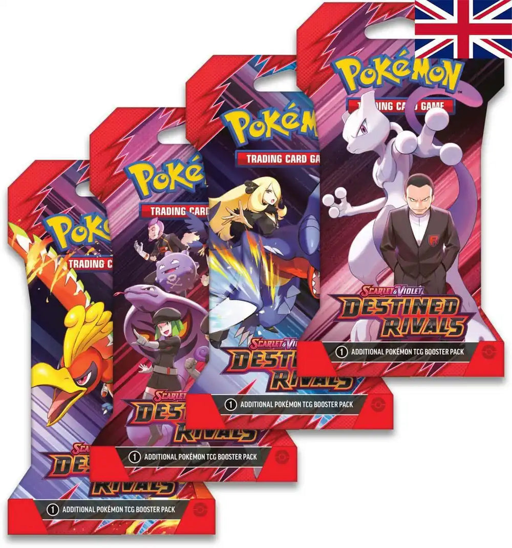 Pokémon TCG Scarlet & Violet 10 Destined Rivals Sleeved Booster *Englische Version* - Smalltinytoystore