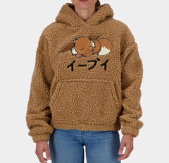 Pokémon Teddy Kapuzenpullover Evoli Größe M - Smalltinytoystore