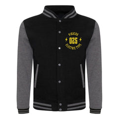 Pokemon Varsity Sweatjacke Collegiate Pikachu Größe M - Smalltinytoystore