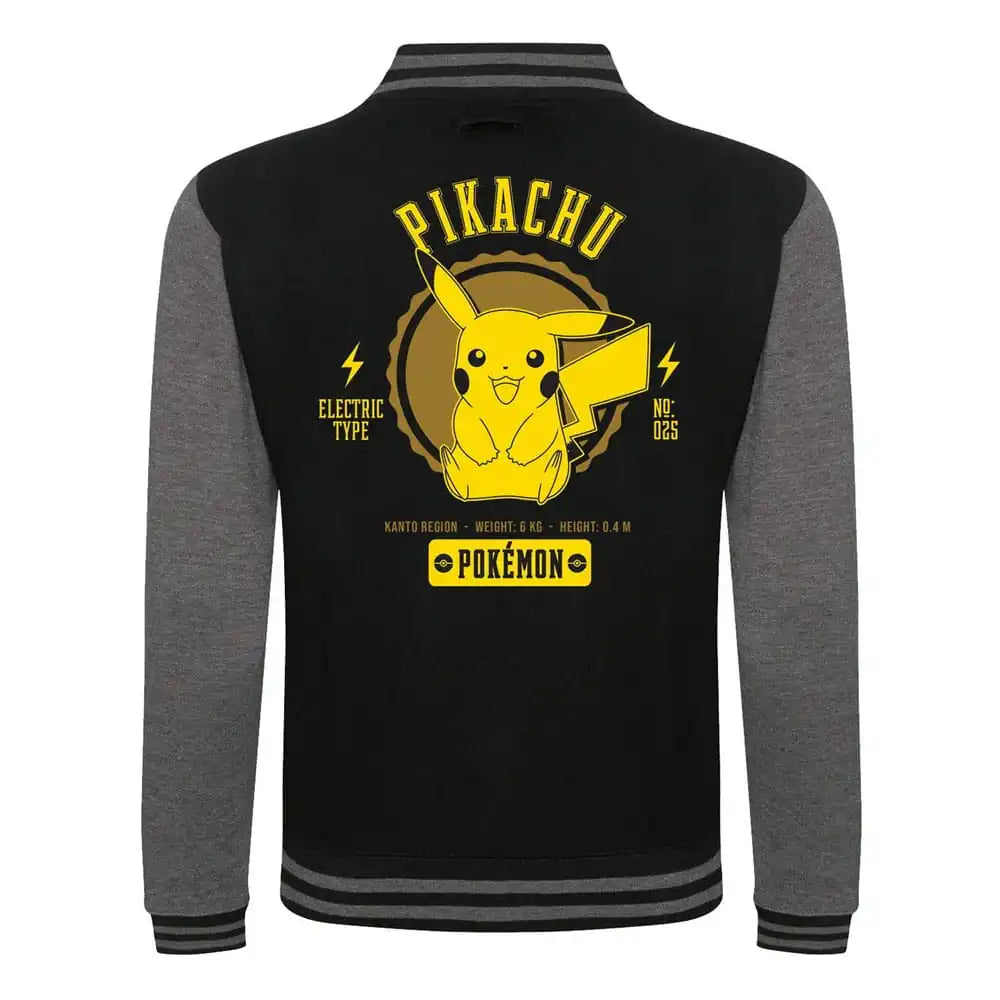 Pokemon Varsity Sweatjacke Collegiate Pikachu Größe S - Smalltinytoystore
