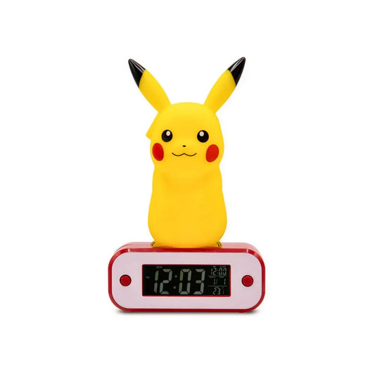 Pokémon Wecker mit Leuchtfunktion Pikachu 18 cm - Smalltinytoystore