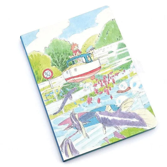 Ponyo - Das große Abenteuer am Meer Skizzenbuch Ponyo & Sosuke Flexi - Smalltinytoystore