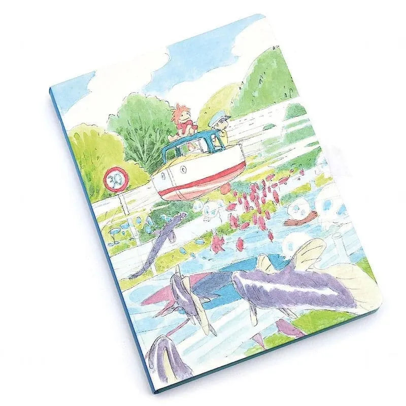 Ponyo - Das große Abenteuer am Meer Skizzenbuch Ponyo & Sosuke Flexi - Smalltinytoystore