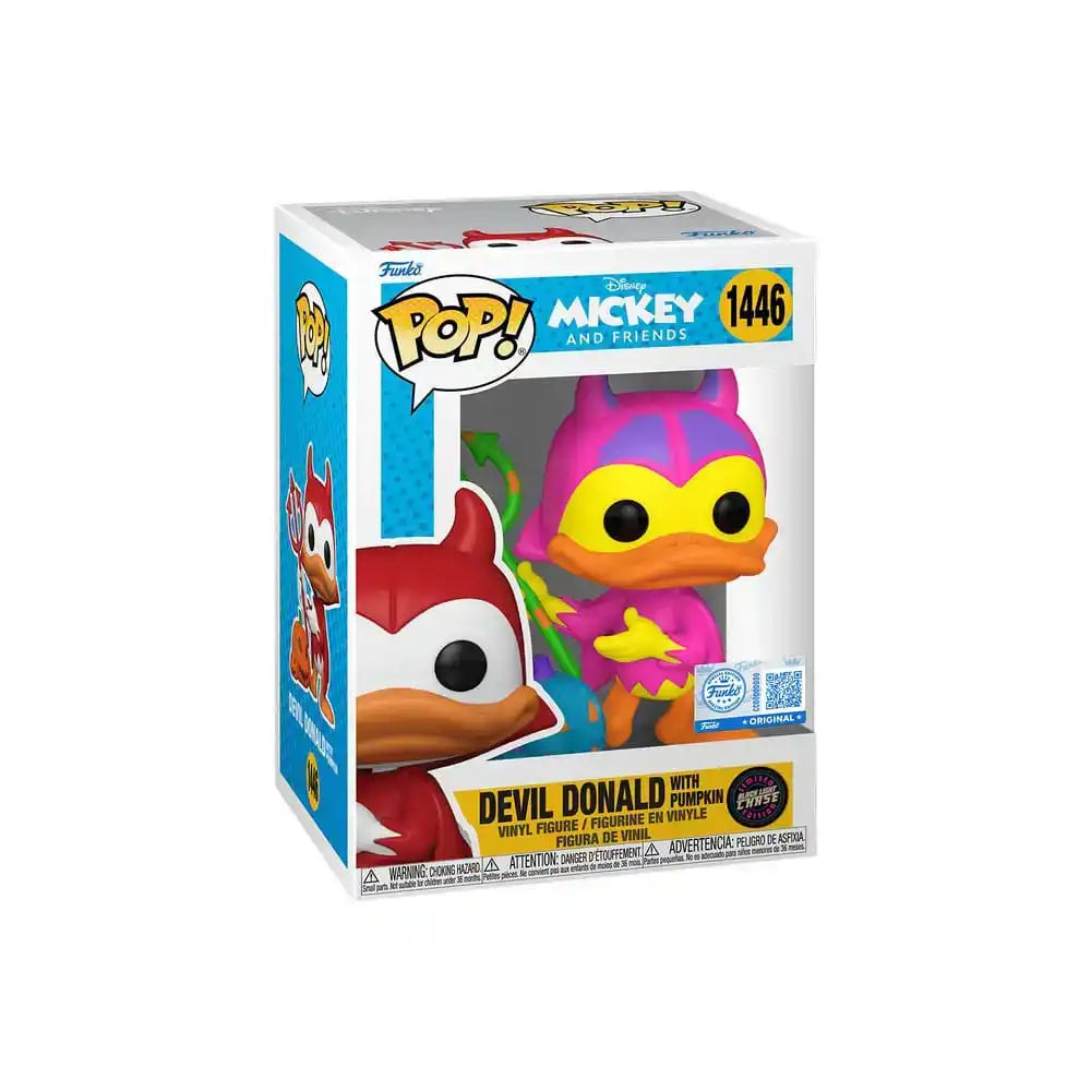 Pop! Disney: Devil Donald with Blacklight Chase Asst. (6) - Smalltinytoystore