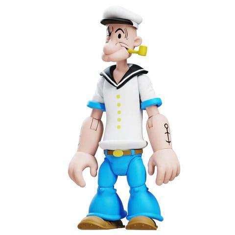 Popeye Actionfigur Wave 03 Popeye 1st Appearance White Shirt - Smalltinytoystore