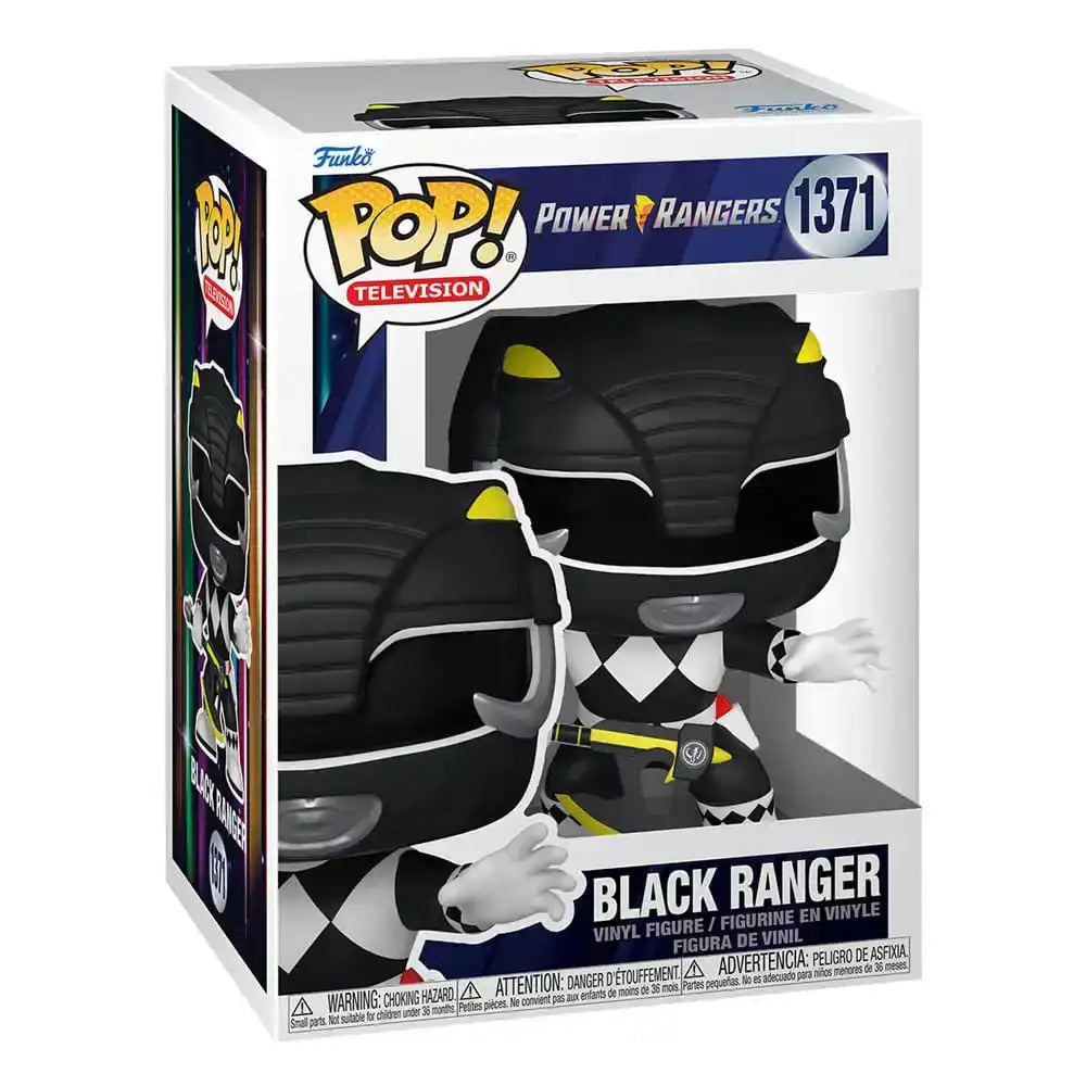 Power Rangers 30th POP! TV Vinyl Figur Black Ranger 9 cm - Smalltinytoystore